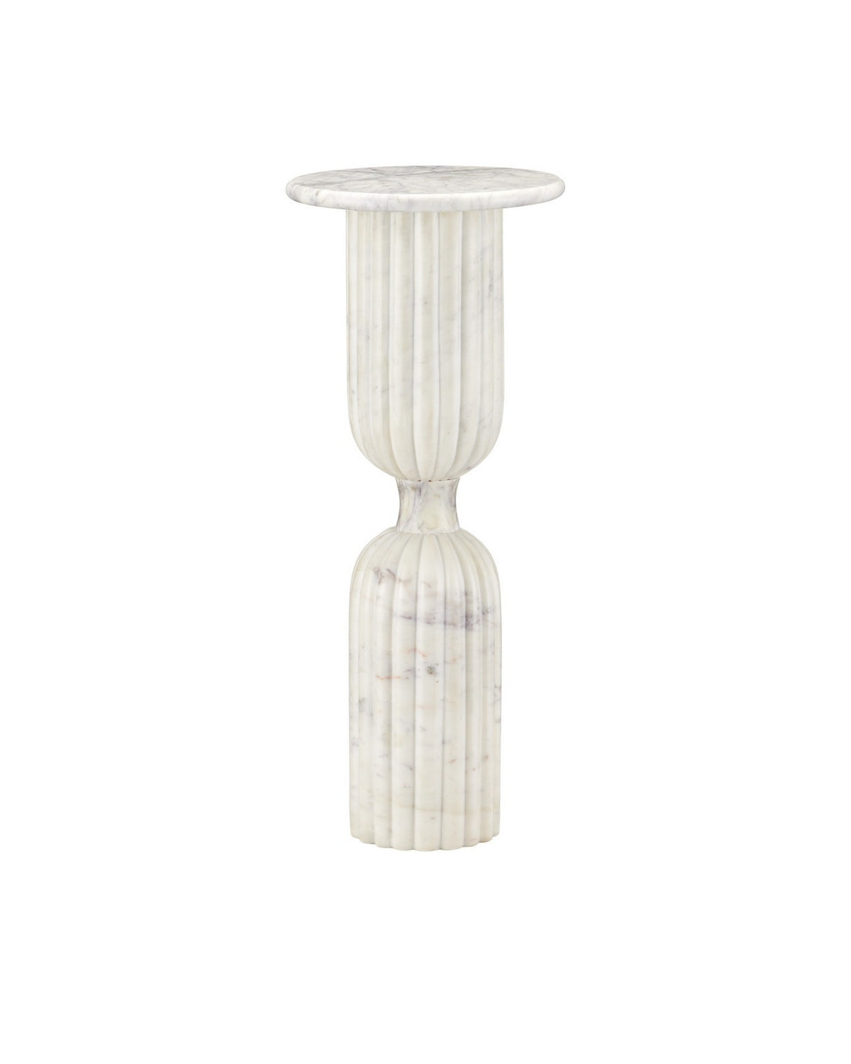 Currey and Company - 3000-0323 - Drinks Table - Passementerie - Natural White