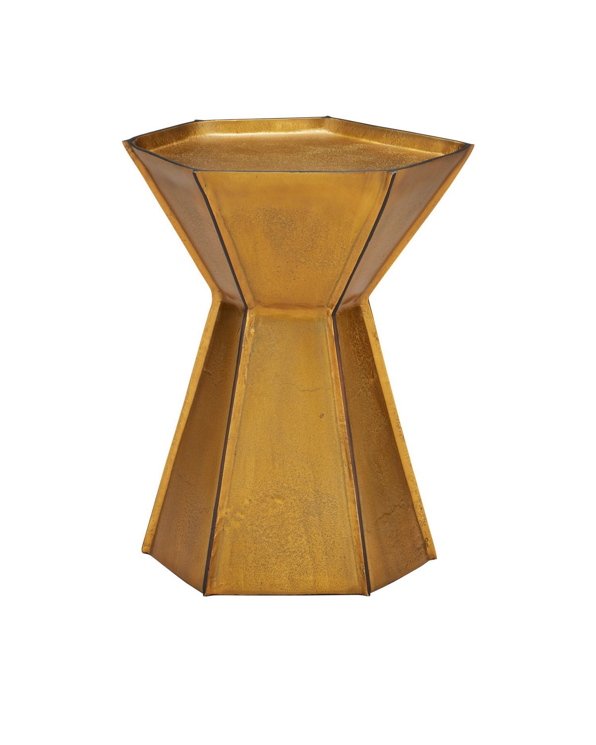 Currey and Company - 4000-0230 - Accent Table - Merola - Antique Brass/Bronze
