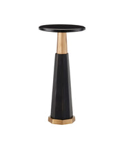 Currey and Company - 4000-0234 - Drinks Table - Gieves - Black/Bronze/Antique Brass