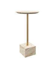 Currey and Company - 4000-0240 - Drinks Table - Prado - Natural/Polished Brass