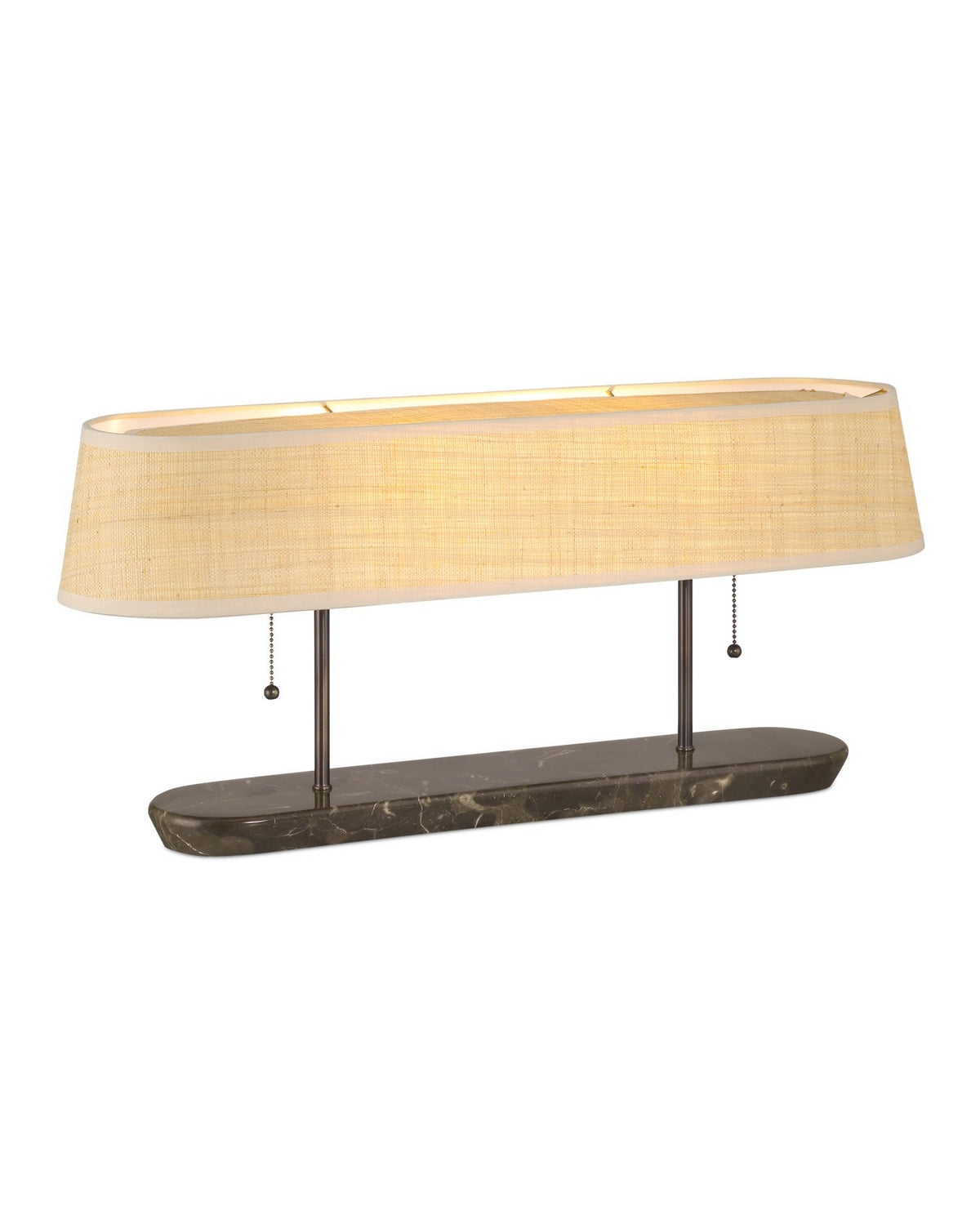 Currey and Company - 6000-1017 - Two Light Table Lamp - Museum - Dark Bronze/Brown