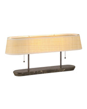 Currey and Company - 6000-1017 - Two Light Table Lamp - Museum - Dark Bronze/Brown