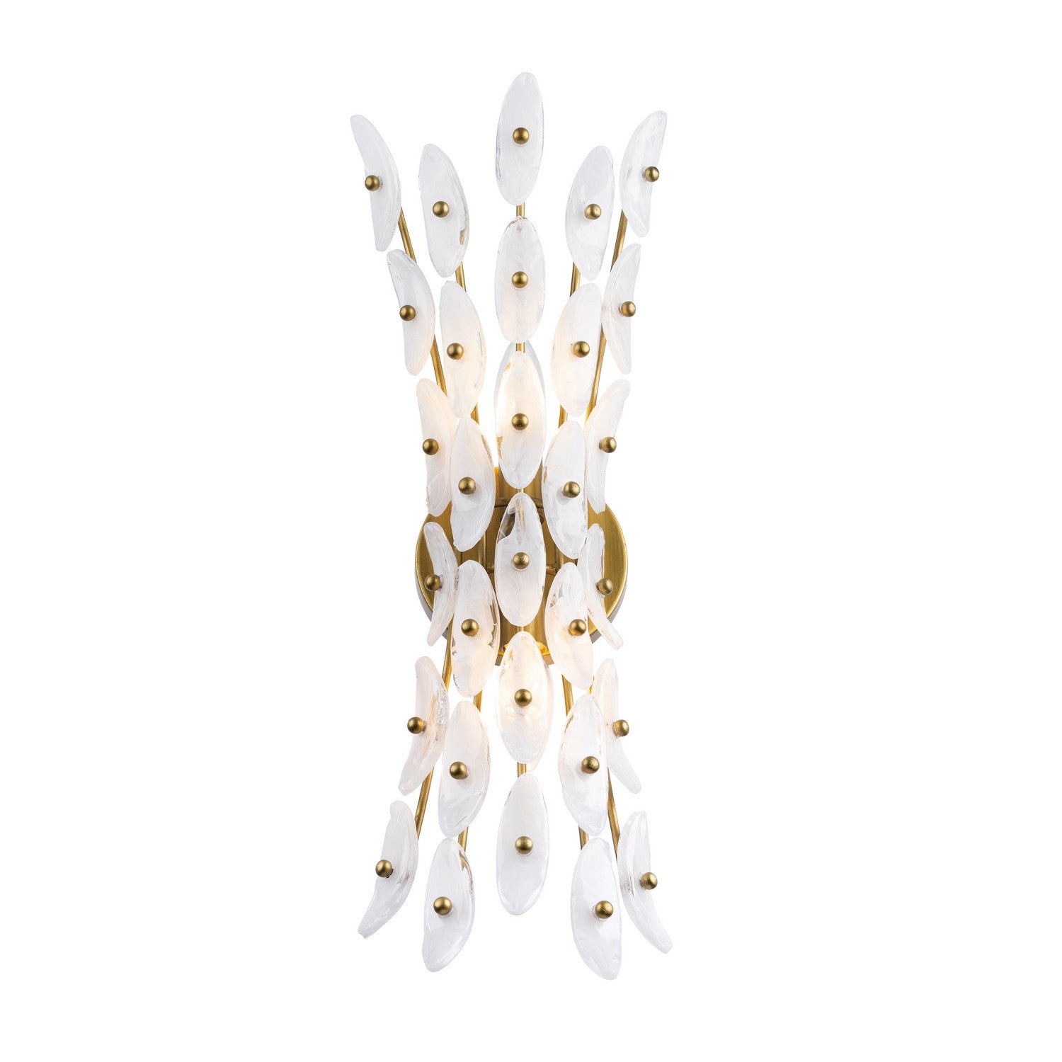 Metropolitan - N3402-870 - Two Light Wall Sconce - Sorra - Painted Legacy Brass
