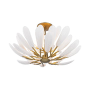 Metropolitan - N3424-870 - Four Light Semi-Flush Mount - Vellinor - Painted Legacy Brass