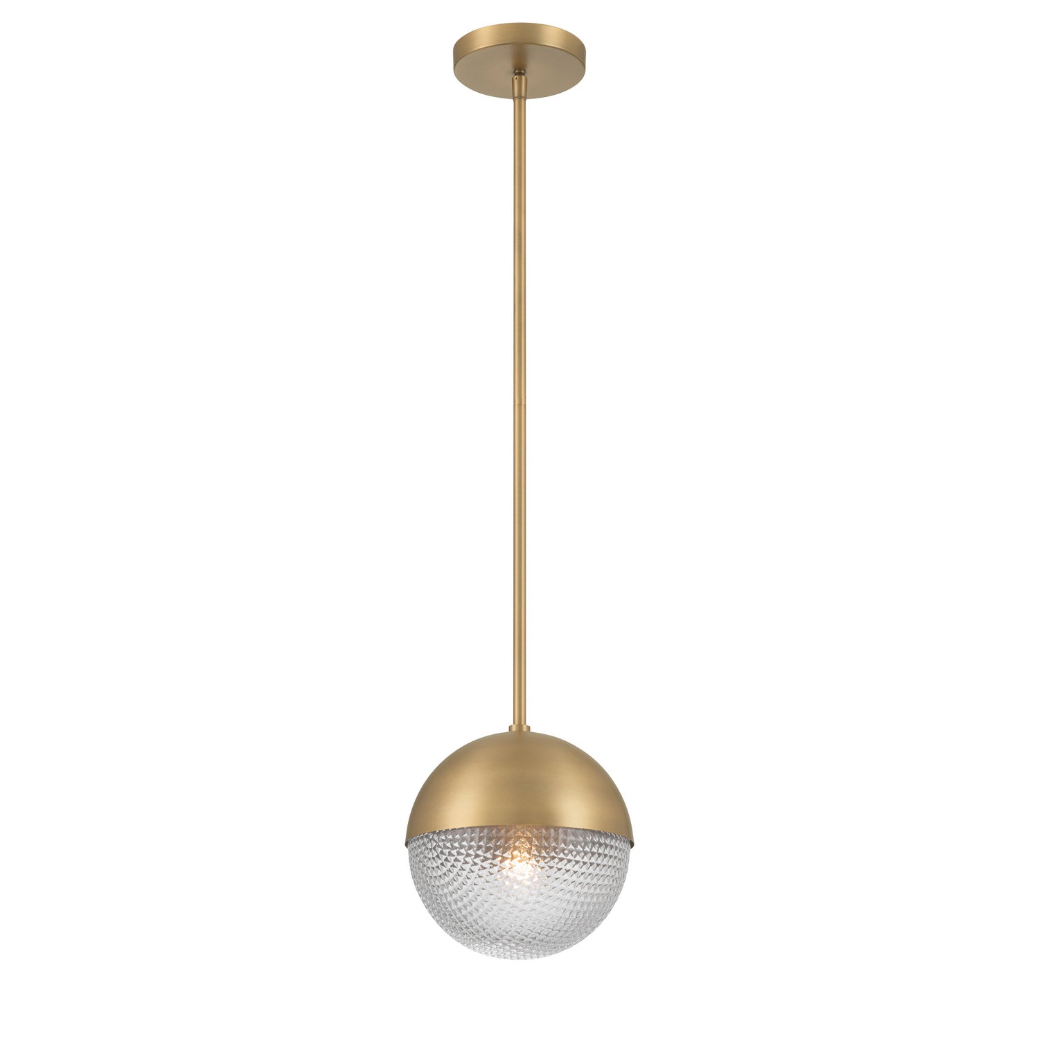Minka-Lavery - 10126-732 - One Light Mini Pendant - Luniva - Legacy Brass