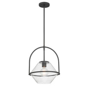 Minka-Lavery - 11895-899 - One Light Pendant - Coralyn - Dark Matte Black