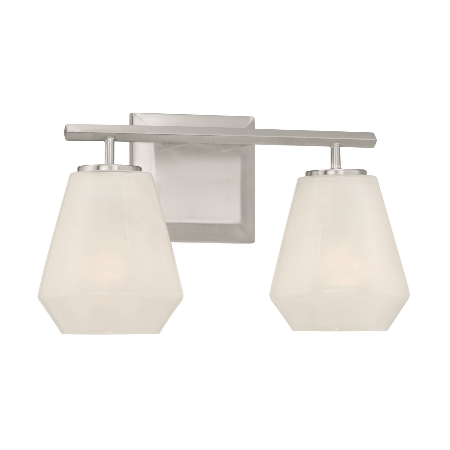 Minka-Lavery - 14372-84 - Two Light Vanity - Siena - Brushed Nickel