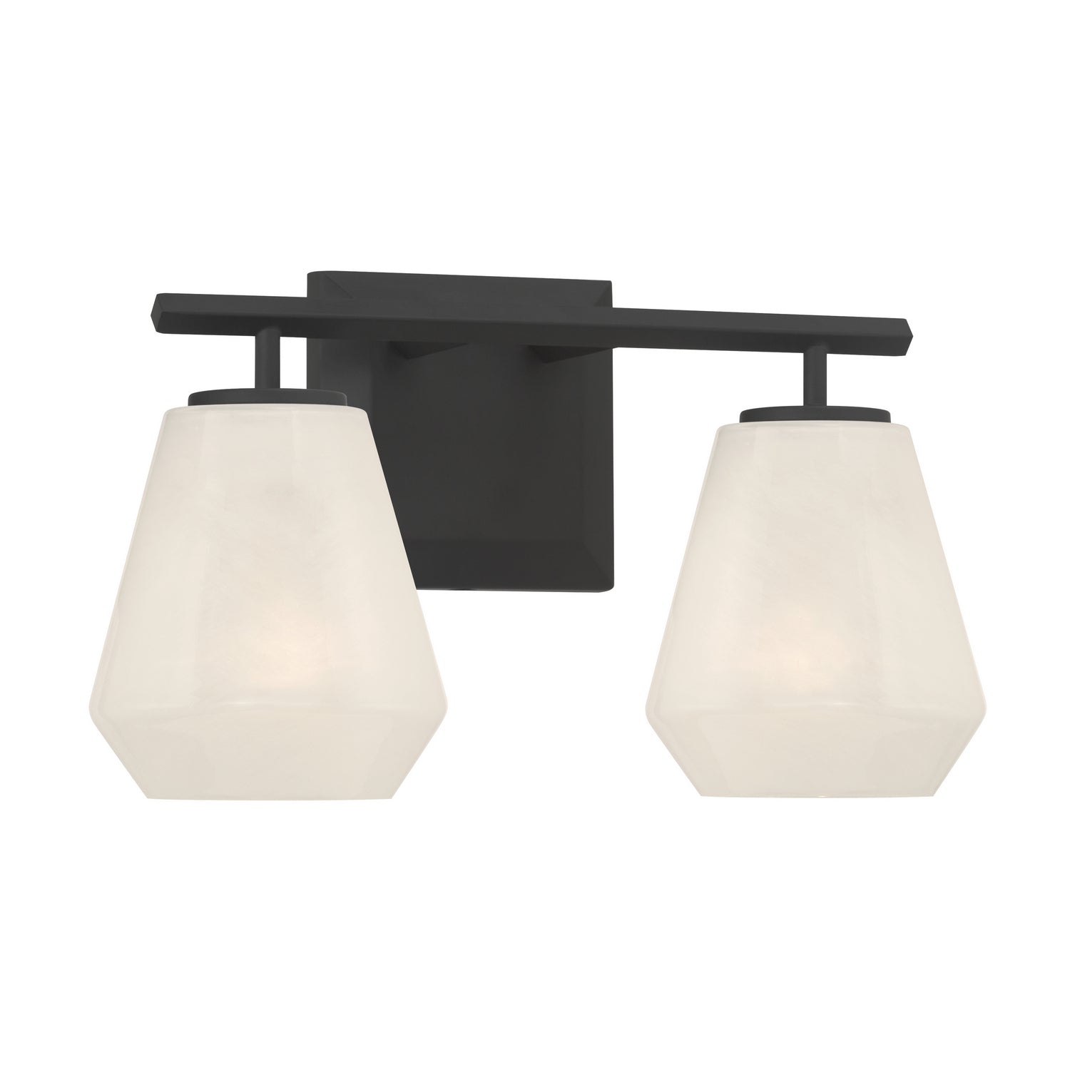 Minka-Lavery - 14372-899 - Two Light Vanity - Siena - Dark Matte Black