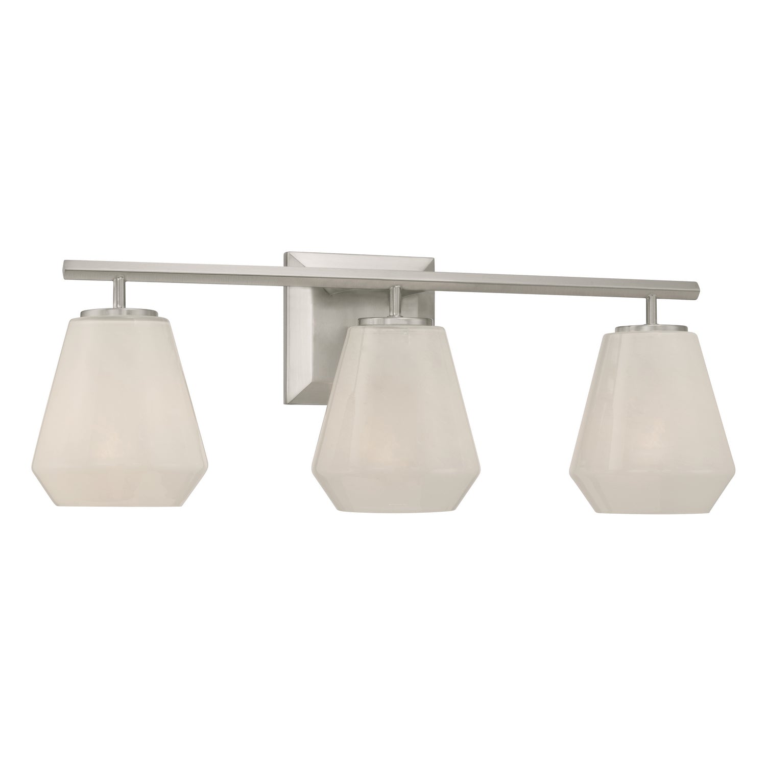 Minka-Lavery - 14373-84 - Three Light Vanity - Siena - Brushed Nickel