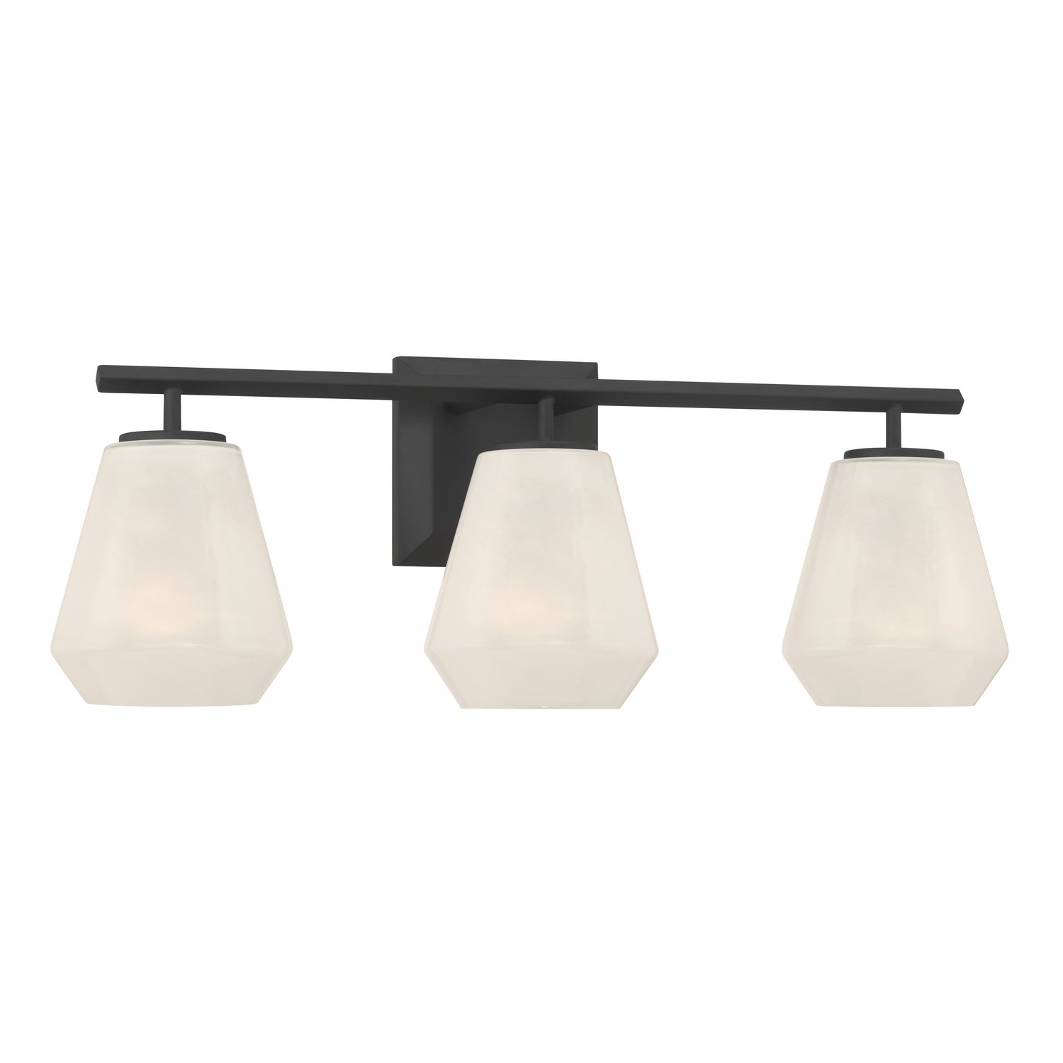 Minka-Lavery - 14373-899 - Three Light Vanity - Siena - Dark Matte Black