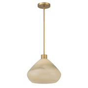 Minka-Lavery - 19416-732 - One Light Pendant - Elaris - Legacy Brass