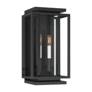 Minka-Lavery - 78603-899 - Two Light Outdoor Wall Sconce - Stratford - Dark Matte Black