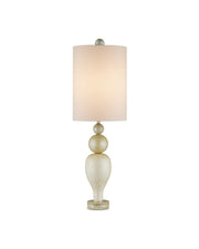 Currey and Company - 6000-1038 - One Light Table Lamp - Hutson - Warm Ivory/Light Olive