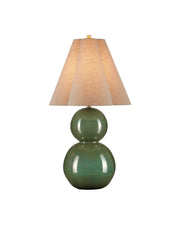 Currey and Company - 6000-1041 - One Light Table Lamp - Kindred - Green