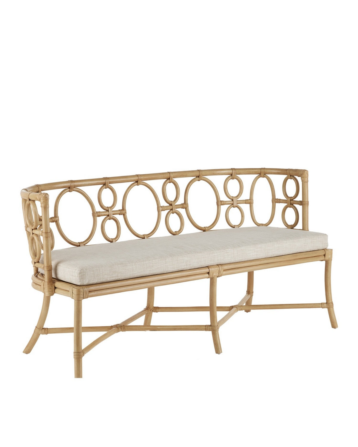 Currey and Company - 7000-0592 - Bench - Tegal - Natural