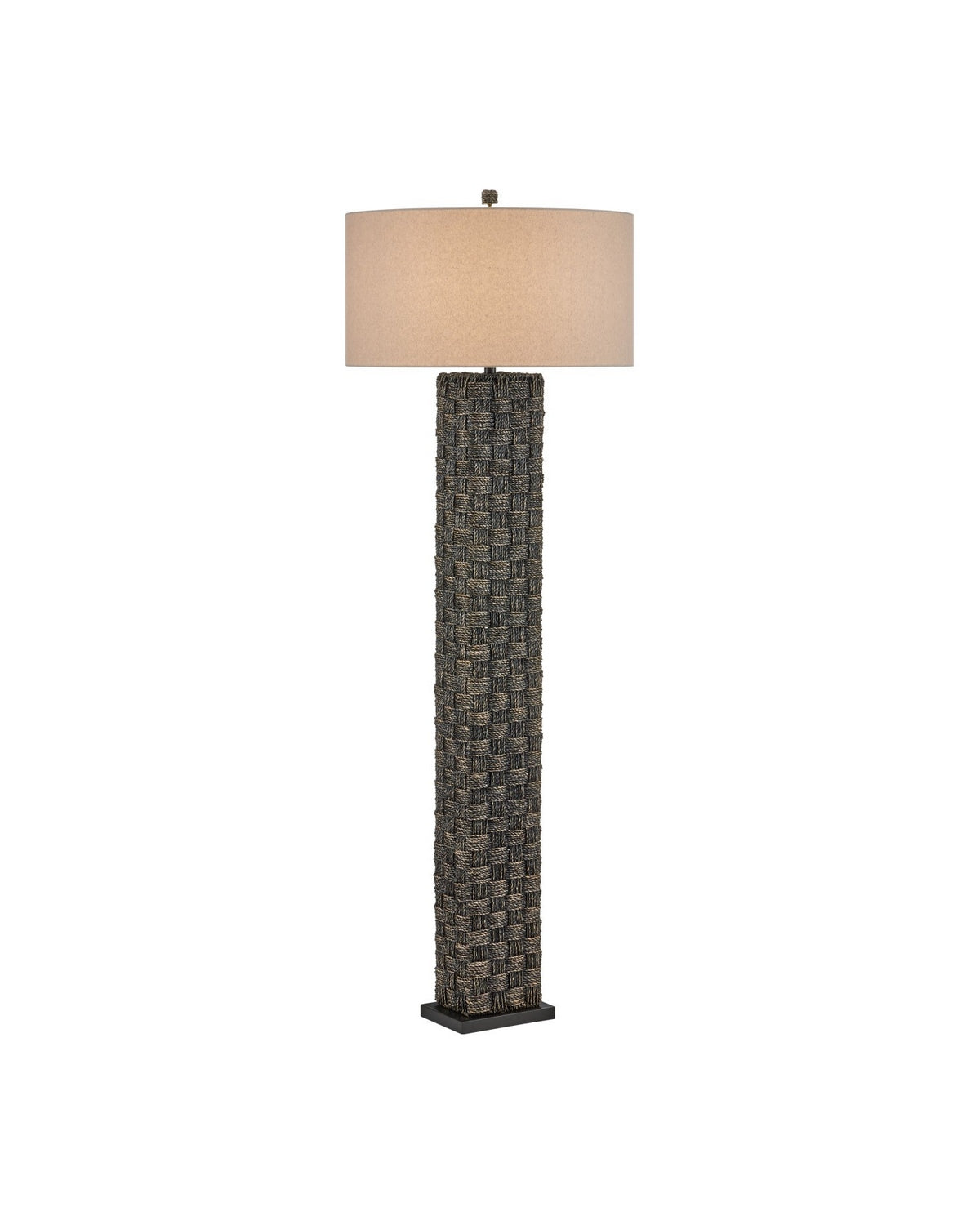 Currey and Company - 8000-0171 - One Light Floor Lamp - Eden - Black