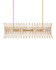 Currey and Company - 9000-1286 - Eight Light Chandelier - Marquise - Clear/Luxor Gold