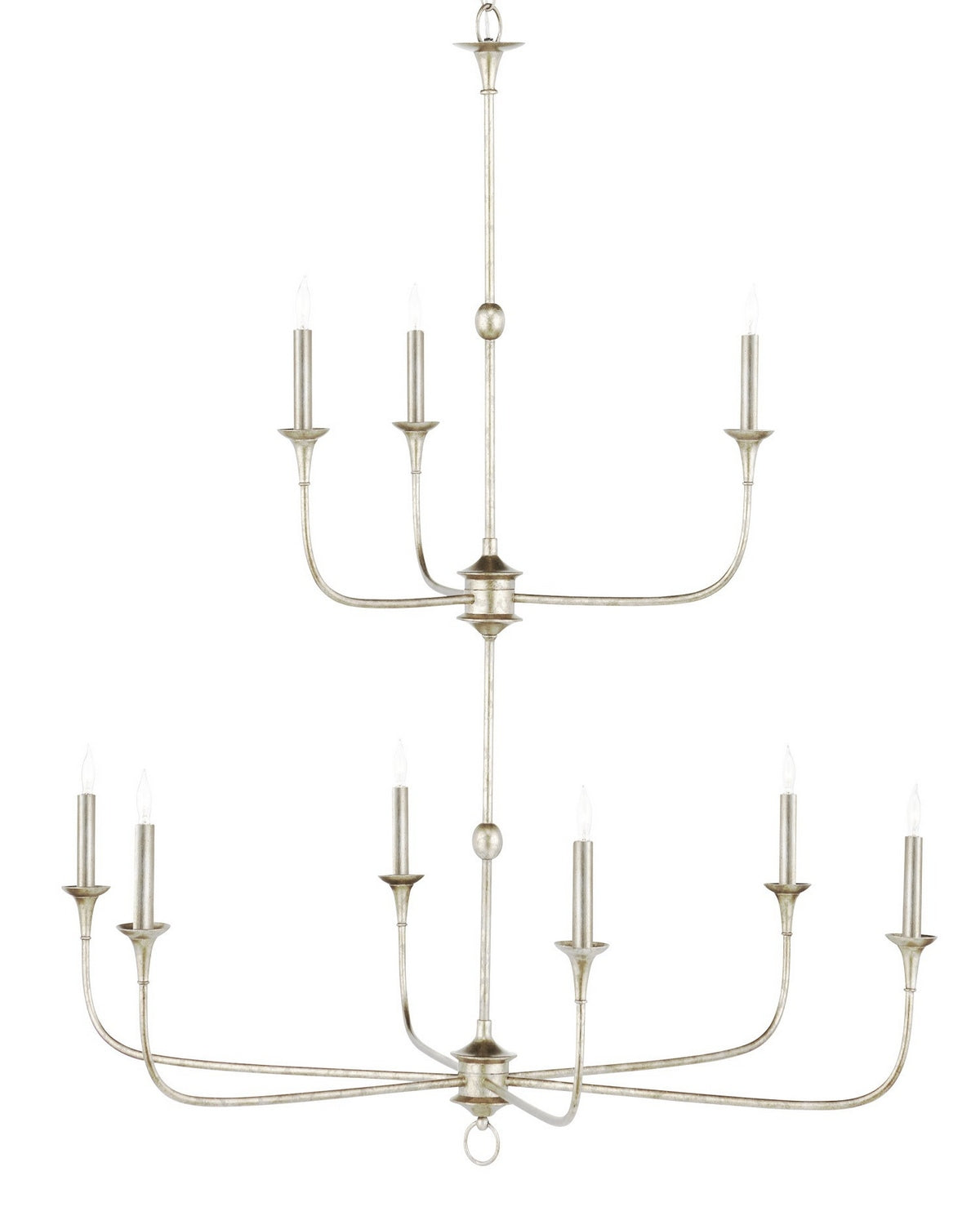 Currey and Company - 9000-1313 - Nine Light Chandelier - Nottaway - Champagne
