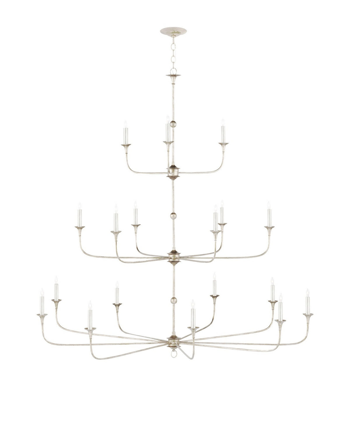 Currey and Company - 9000-1314 - 18 Light Chandelier - Nottaway - Champagne