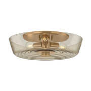 Troy Lighting - C3916-PBR - Three Light Flush Mount - Theodore - Patina Brass