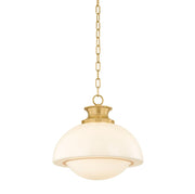 Mitzi - H1090701-AGB - One Light Pendant - Celine - Aged Brass