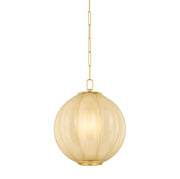 Mitzi - H1091701L-AGB - One Light Pendant - Bernadine - Aged Brass