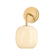 Mitzi - H1092101-AGB - One Light Wall Sconce - Lisette - Aged Brass
