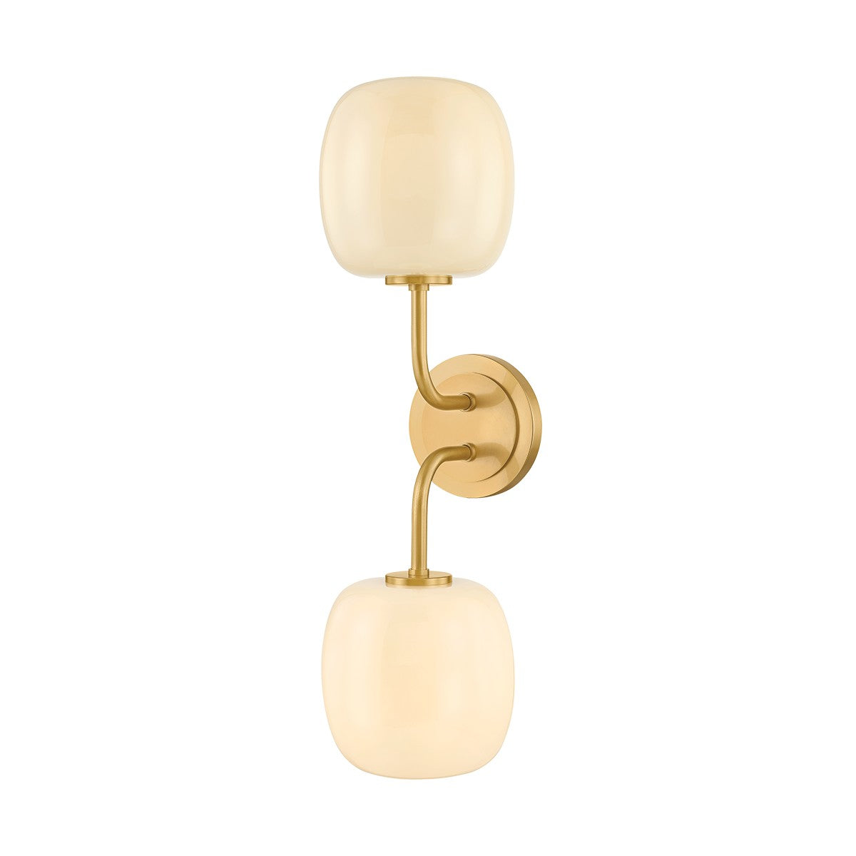 Mitzi - H1092102-AGB - Two Light Bath - Lisette - Aged Brass