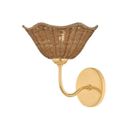 Mitzi - H1101101-AGB - One Light Wall Sconce - Kehlani - Aged Brass