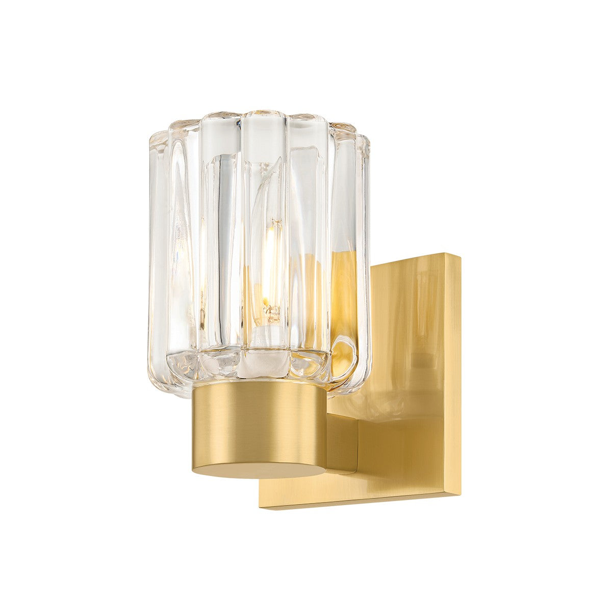 Mitzi - H1107301-AGB - One Light Bath - Danae - Aged Brass