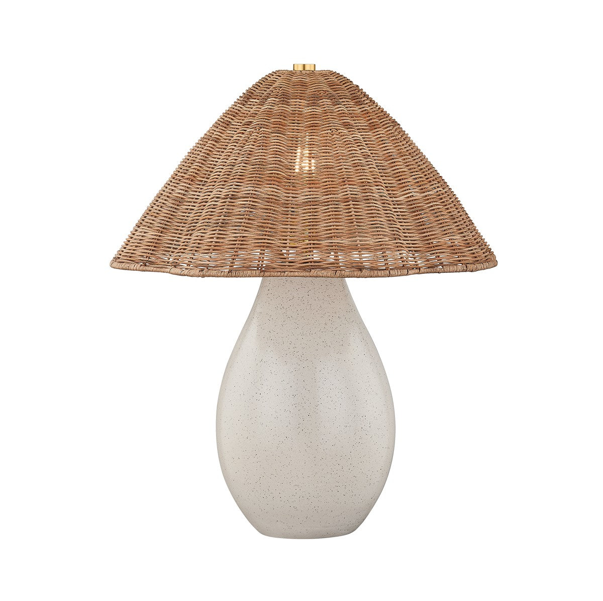 Mitzi - HL1100201-AGB/CCO - One Light Table Lamp - Deanne - Aged Brass