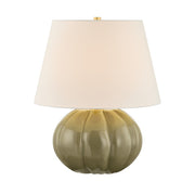 Mitzi - HL1117201-AGB/CHC - One Light Table Lamp - Beata - Aged Brass