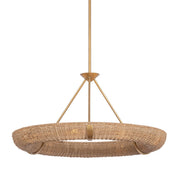 Troy Lighting - F3836-PGL - Nine Light Chandelier - Floyd - Patina Gold Leaf