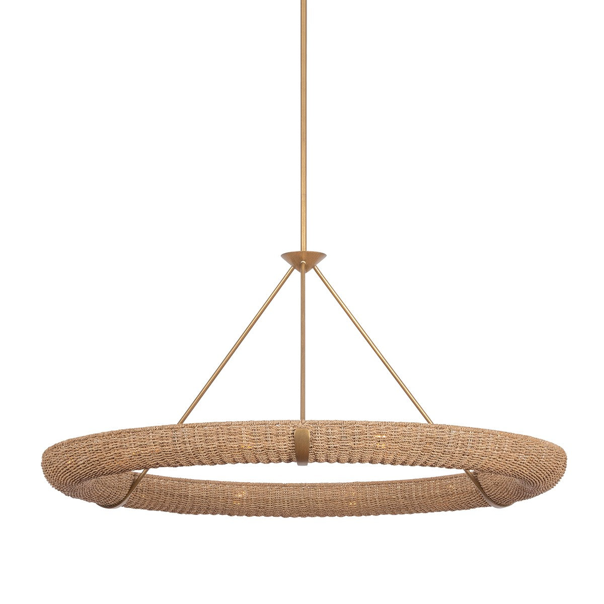 Troy Lighting - F3852-PGL - 12 Light Chandelier - Floyd - Patina Gold Leaf