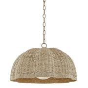 Troy Lighting - F6124-PBR - One Light Pendant - Jack - Patina Brass
