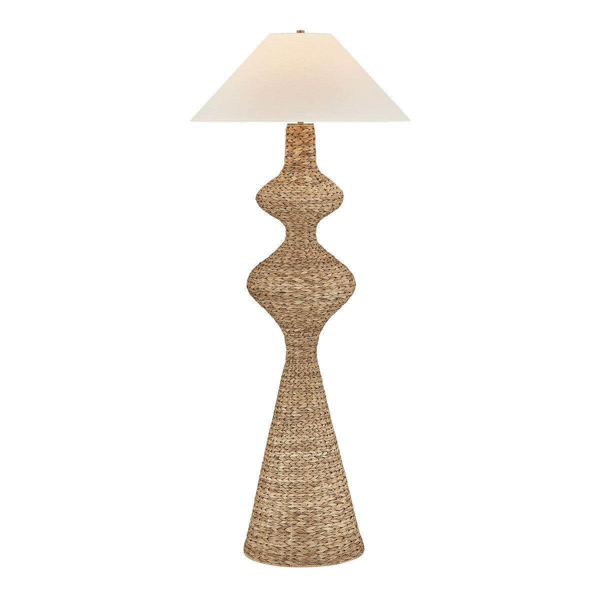 Troy Lighting - PFL1768-PBR - One Light Floor Lamp - Walter - Patina Brass