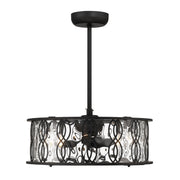 Savoy House - 24-FD-2008-89 - LED Fan D'Lier - Snowden - Matte Black