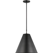 Visual Comfort Studio - 6585101-112 - One Light Pendant - Gordon - Midnight Black