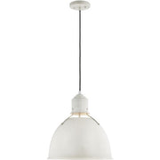 Visual Comfort Studio - 6680301-817 - One Light Pendant - Huey - Antique White
