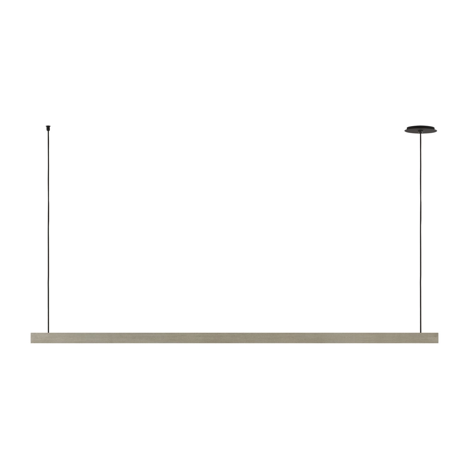Visual Comfort Modern - MDLS79827BHC - LED Linear Chandelier - Lino - Honed Concrete