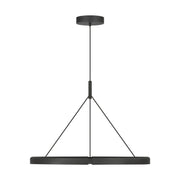 Visual Comfort Modern - PBCH80327B - LED Chandelier - Cloak - Nightshade Black