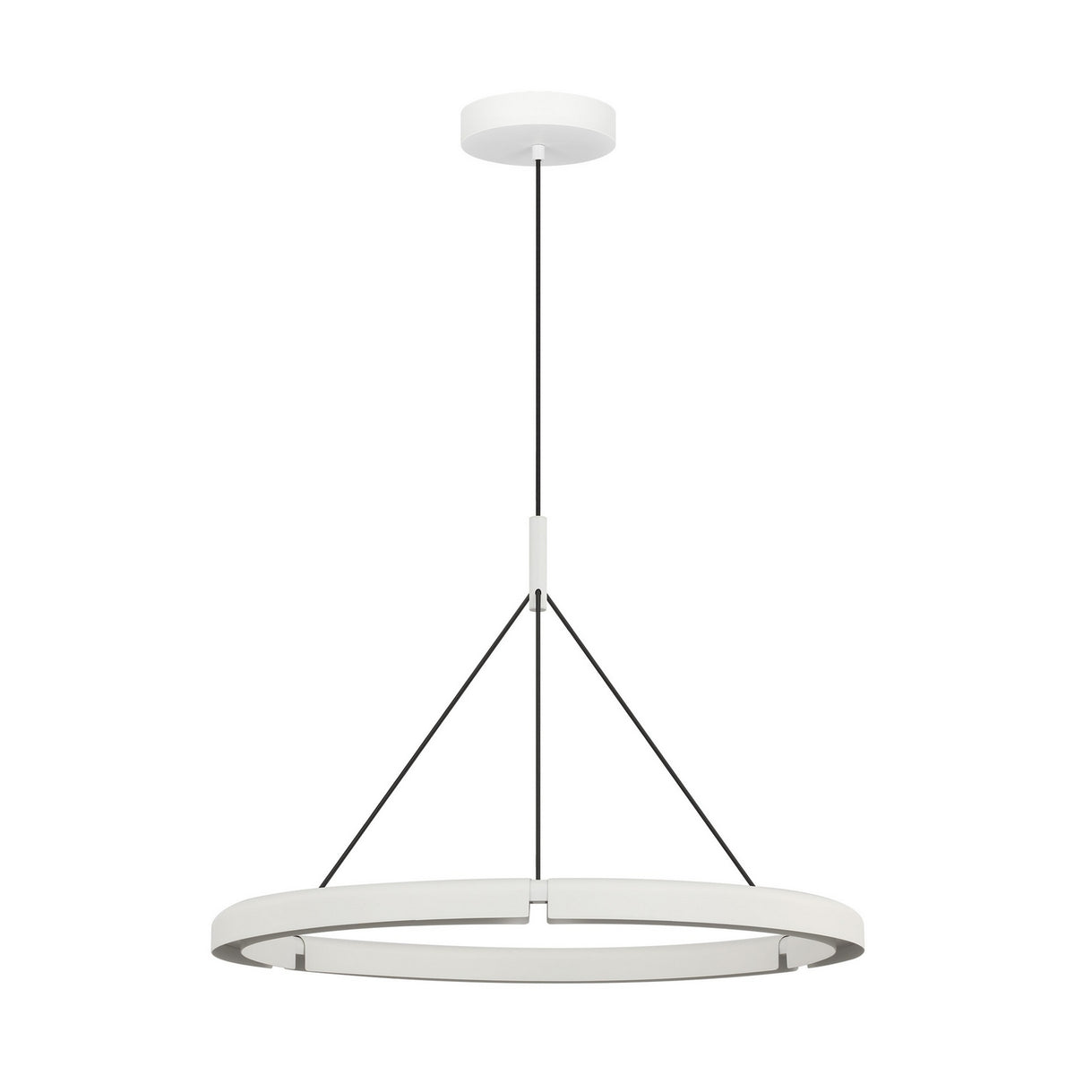 Visual Comfort Modern - PBCH80327MW - LED Chandelier - Cloak - Matte White