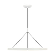 Visual Comfort Modern - PBCH80427MW - LED Chandelier - Cloak - Matte White