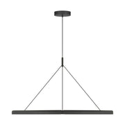 Visual Comfort Modern - PBCH80527B - LED Chandelier - Cloak - Nightshade Black