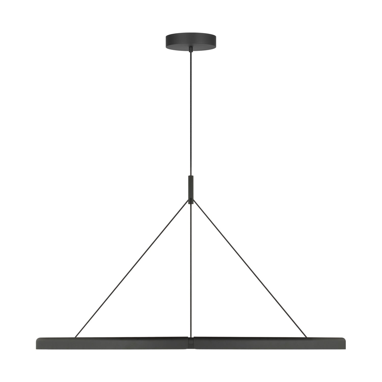 Visual Comfort Modern - PBCH80527B - LED Chandelier - Cloak - Nightshade Black