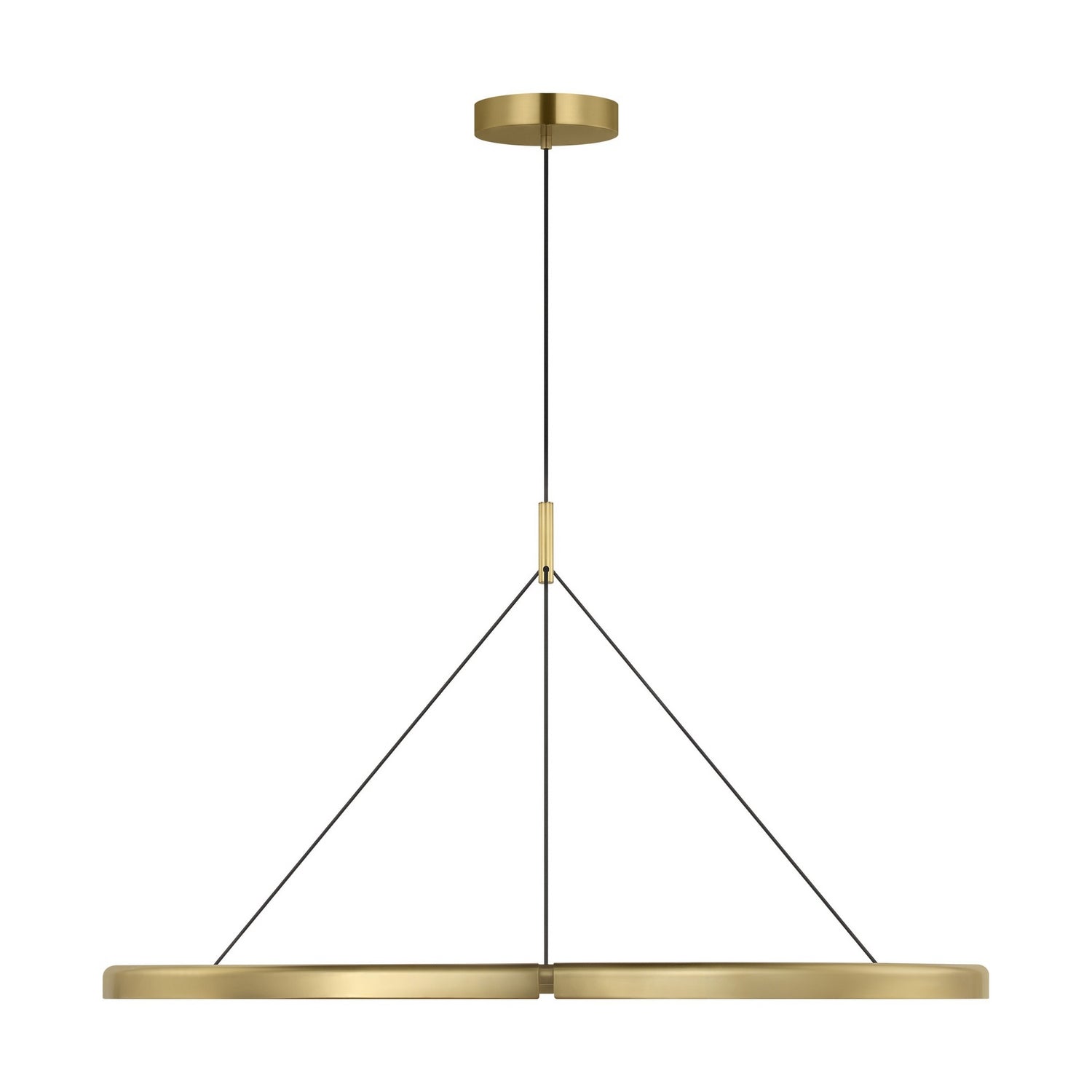 Visual Comfort Modern - PBCH80527HAB - LED Chandelier - Cloak - Hand-Rubbed Antique Brass