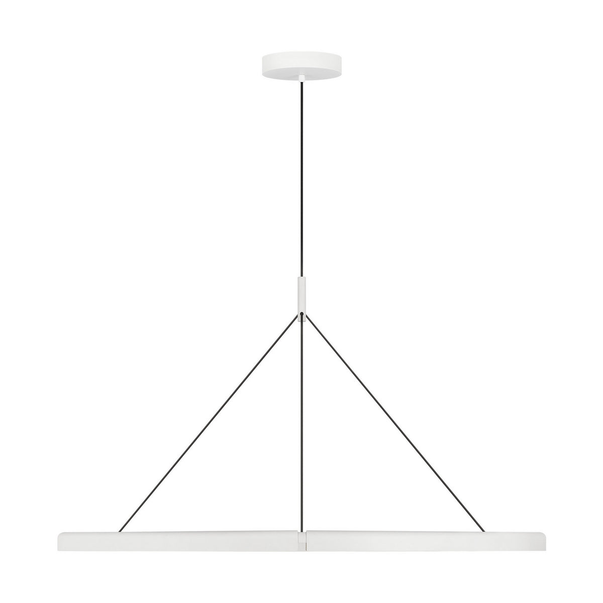 Visual Comfort Modern - PBCH80527MW - LED Chandelier - Cloak - Matte White
