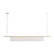 Visual Comfort Modern - PBLS80727HABEG - LED Linear Chandelier - Trace - Hand-Rubbed Antique Brass