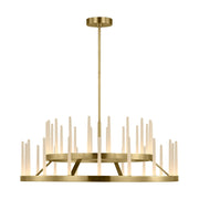 Visual Comfort Modern - SLCH81022HABEG - LED Chandelier - Sagrada - Hand-Rubbed Antique Brass