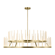 Visual Comfort Modern - SLCH81222HABEG - LED Chandelier - Sagrada - Hand-Rubbed Antique Brass